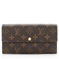 Louis Vuitton Monogram Canvas Sarah Wallet (SHF-17709)