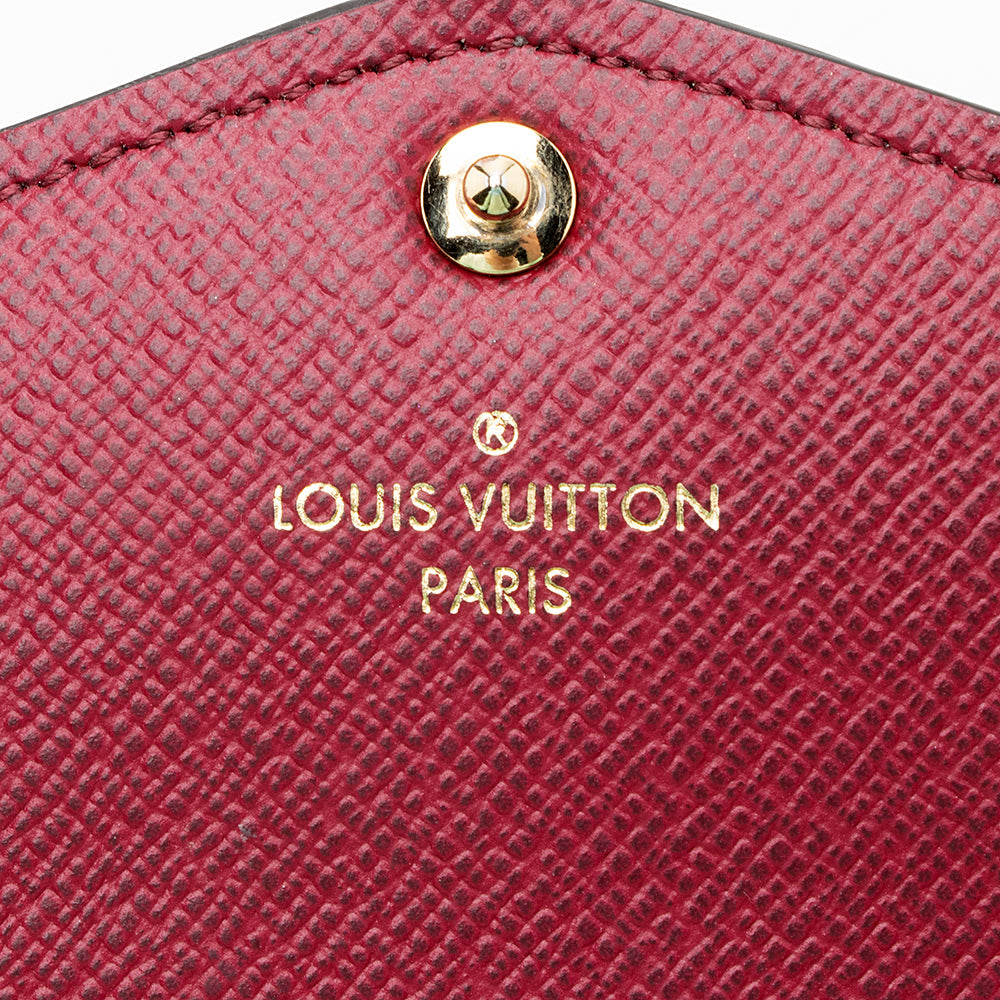 Louis Vuitton Monogram Canvas Sarah Wallet (SHF-17938)
