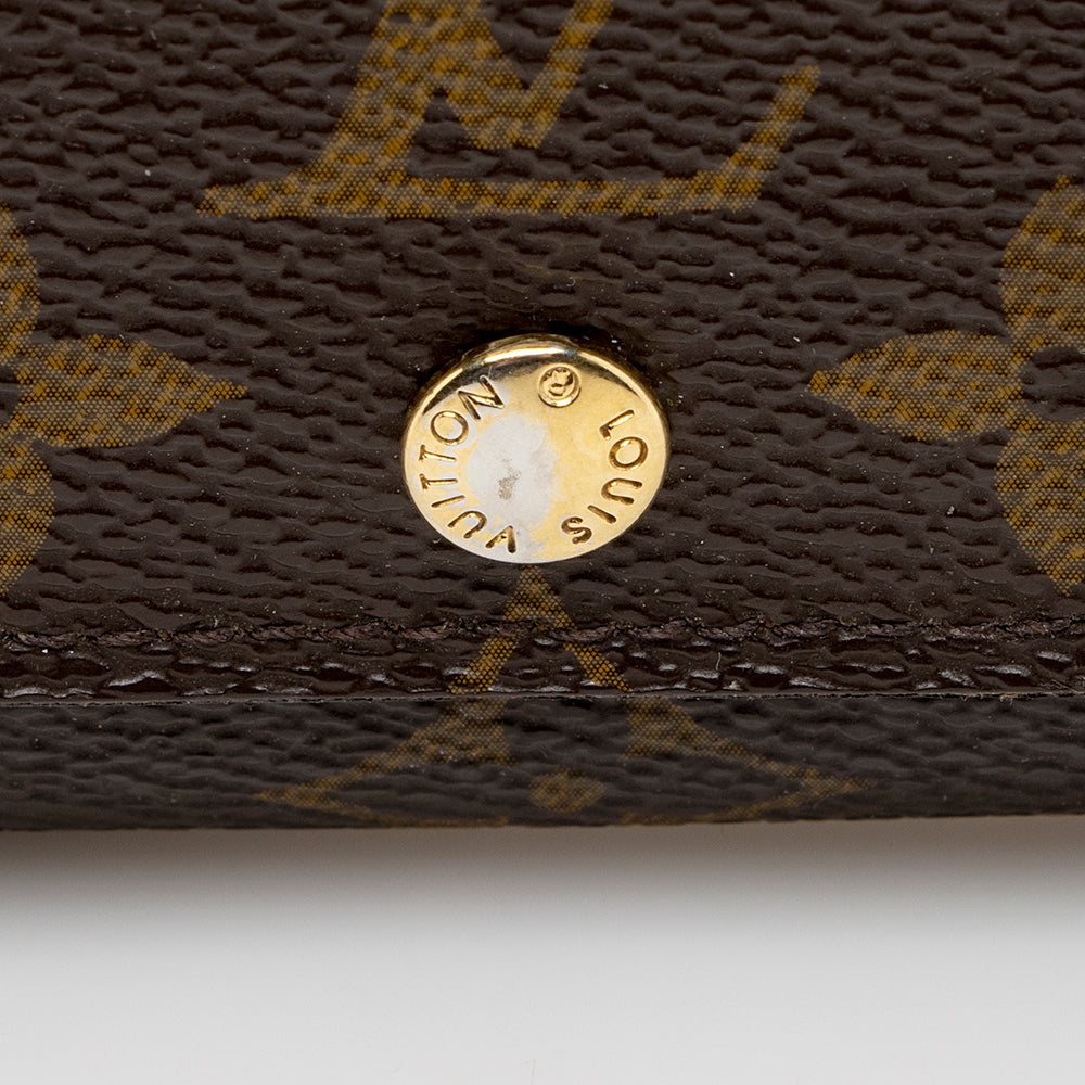 Louis Vuitton Monogram Canvas Louise Wallet (SHF-18491)