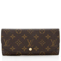 Louis Vuitton Monogram Canvas Louise Wallet (SHF-18491)