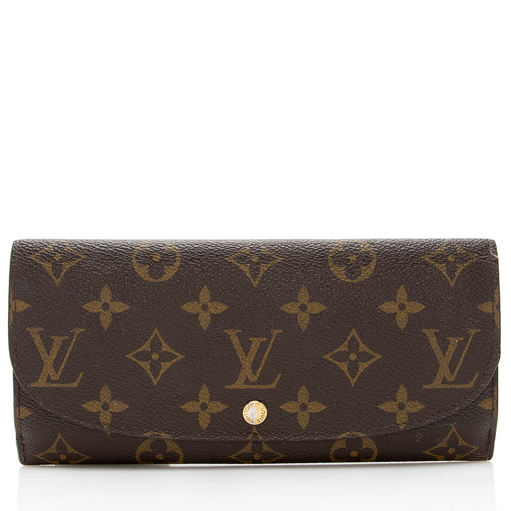 Louis Vuitton Monogram Canvas Louise Wallet (SHF-18491)