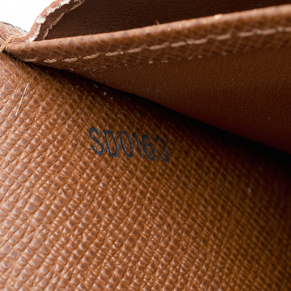 Louis Vuitton Monogram Canvas Sarah Wallet (SHF-20834)