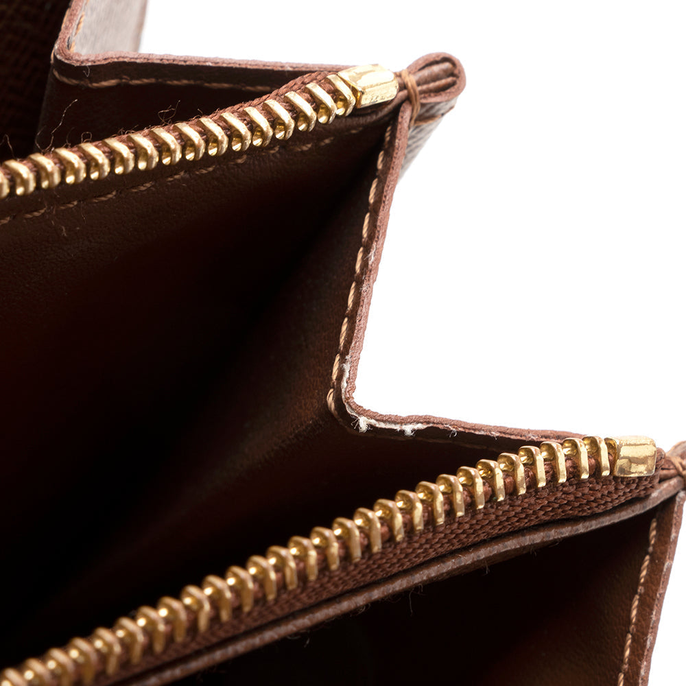 Louis Vuitton Monogram Canvas Sarah Wallet (SHF-21418)