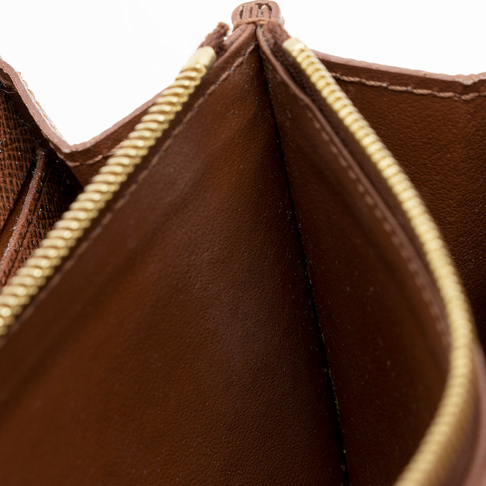 Louis Vuitton Monogram Canvas Sarah Wallet (SHF-21853)