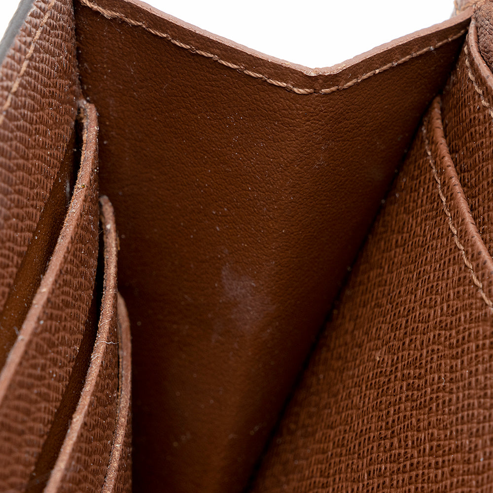 Louis Vuitton Monogram Canvas Sarah Wallet (SHF-21853)
