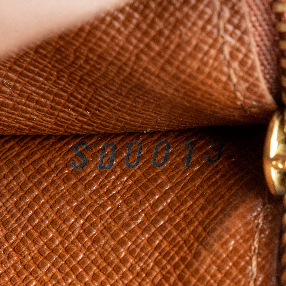 Louis Vuitton Monogram Canvas Sarah Wallet (SHF-22008)