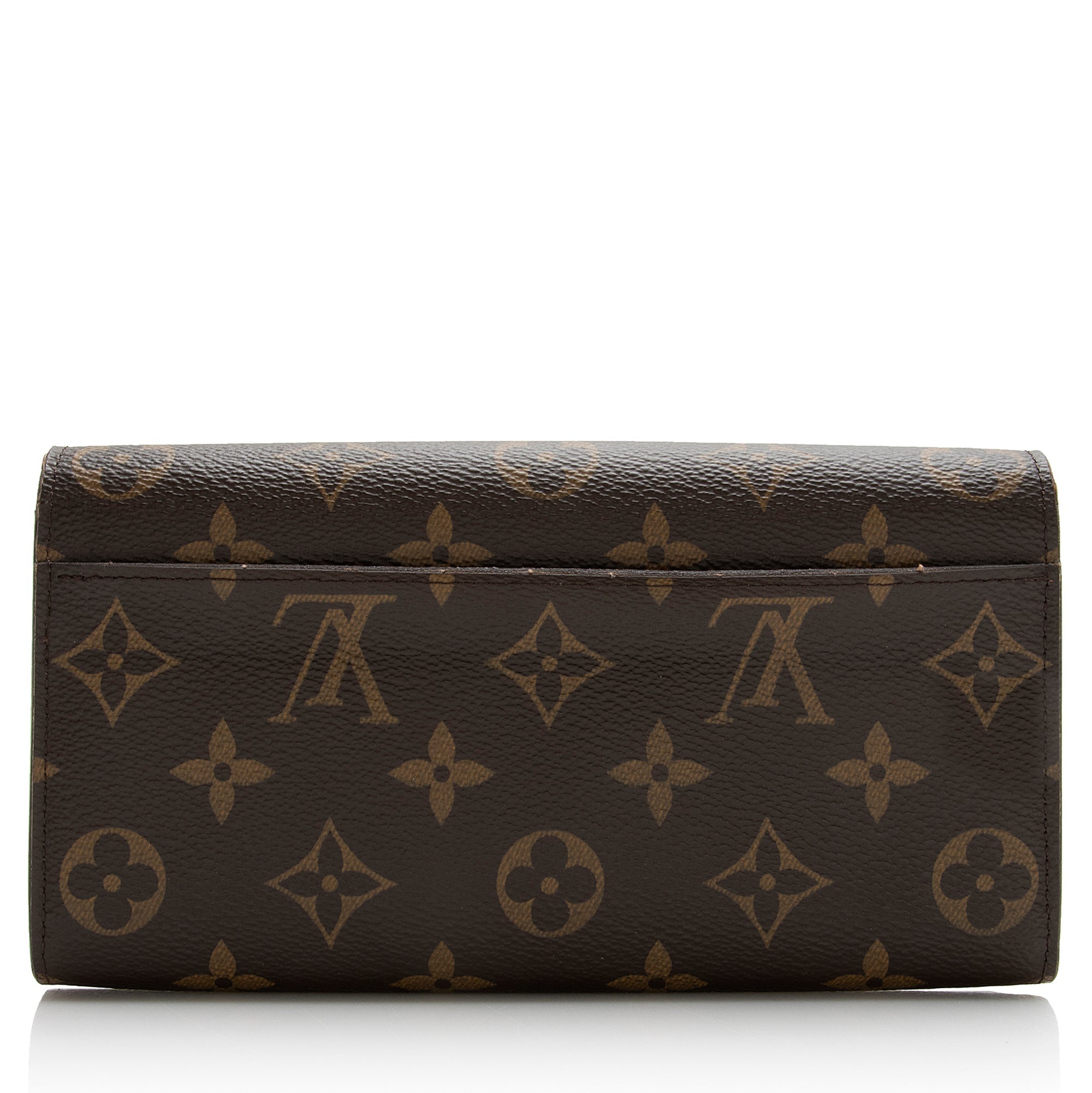 Louis Vuitton Monogram Canvas Sarah Wallet (SHF-22211)