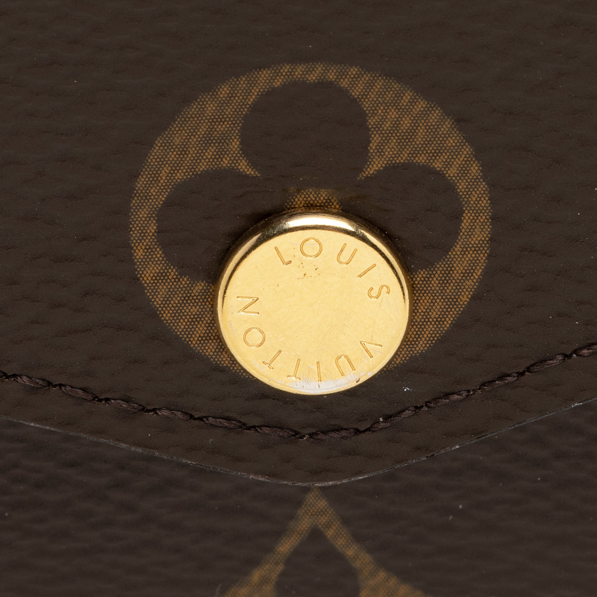 Louis Vuitton Monogram Canvas Sarah Wallet (SHF-22211)