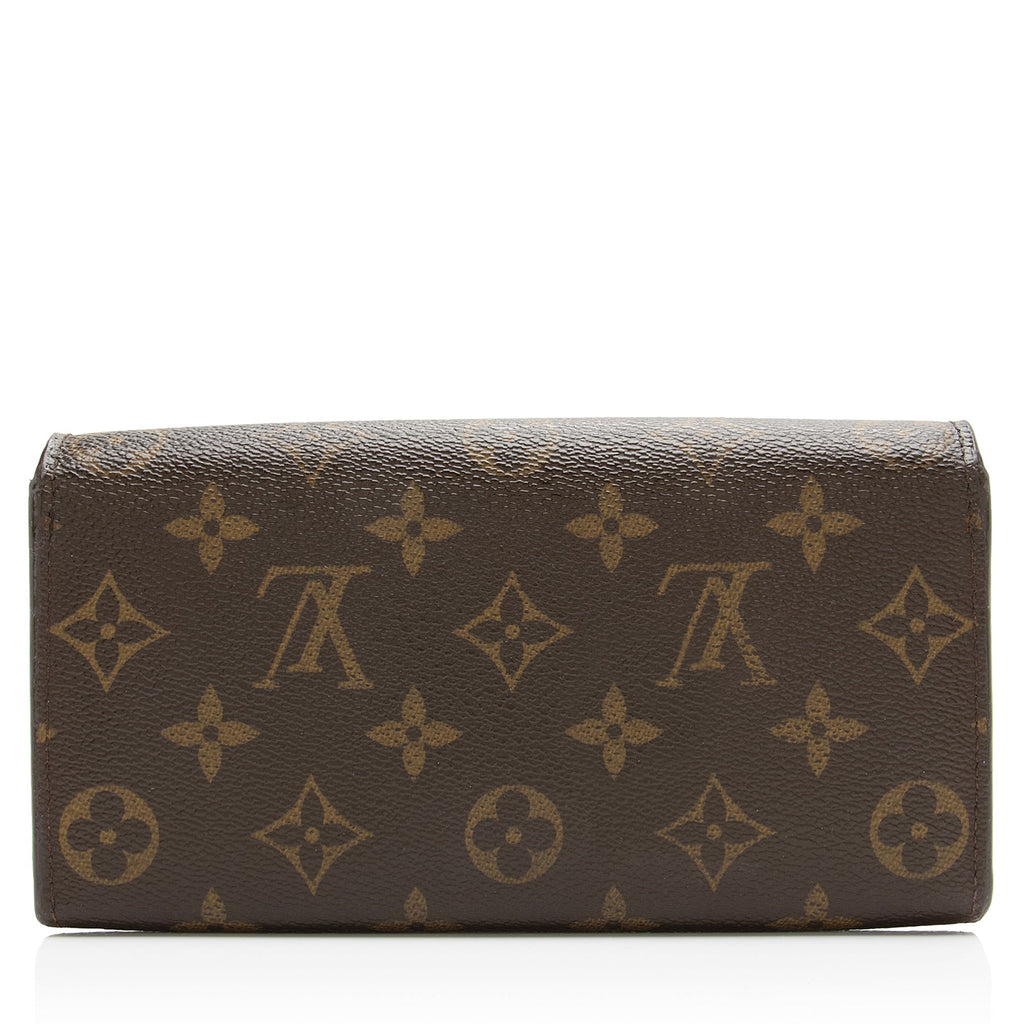 Louis Vuitton Monogram Canvas Sarah Wallet (SHF-23114)