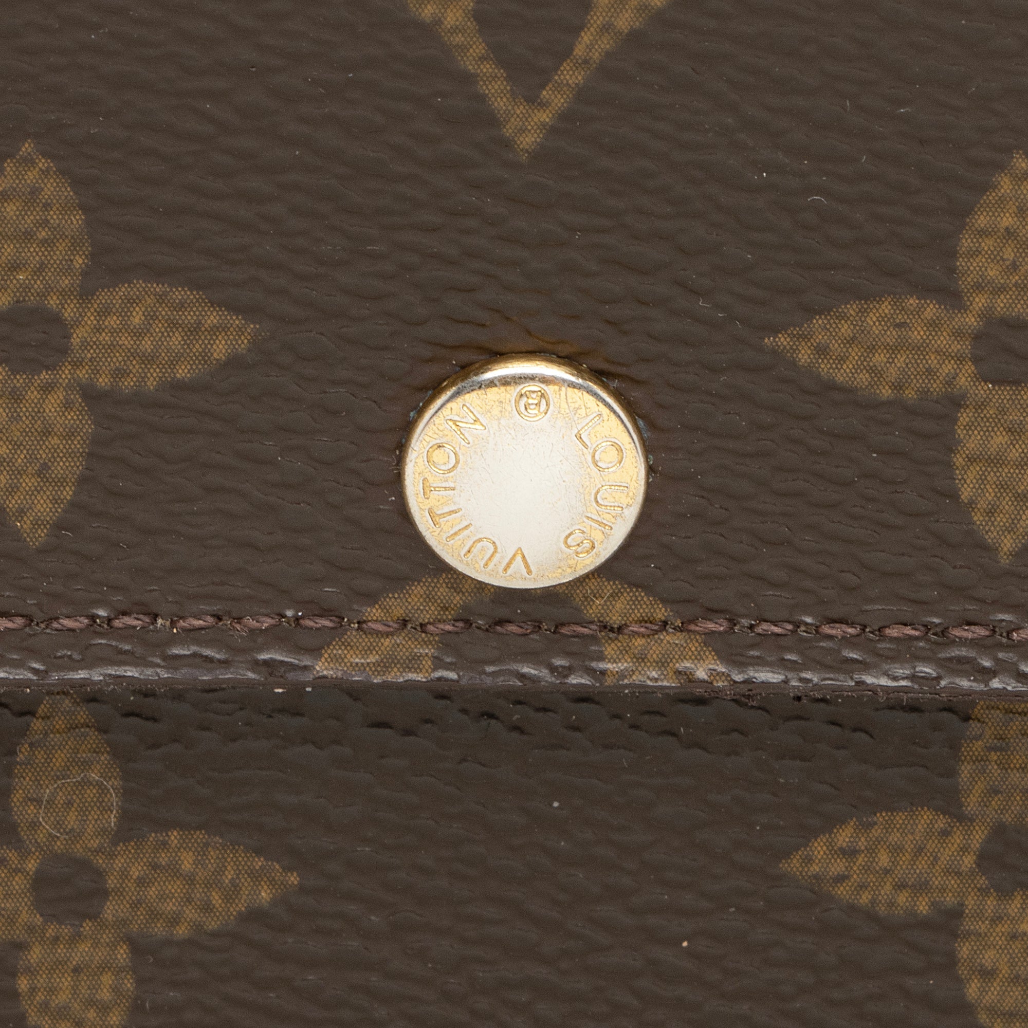 Louis Vuitton Monogram Canvas Sarah Wallet (SHF-23114)