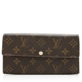 Louis Vuitton Monogram Canvas Sarah Wallet (SHF-23114)