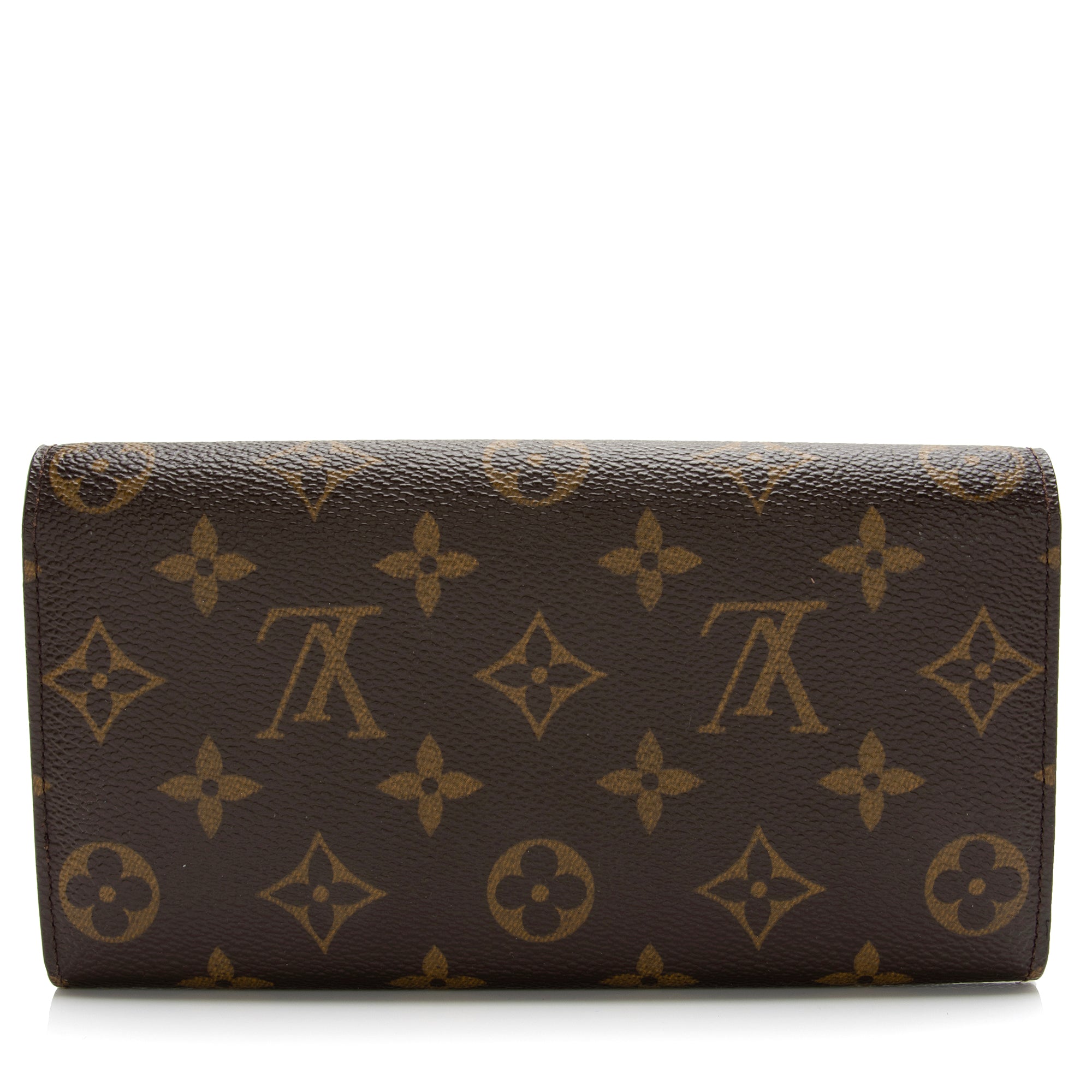 Louis Vuitton Monogram Canvas Sarah Wallet (SHF-4xD5xw)