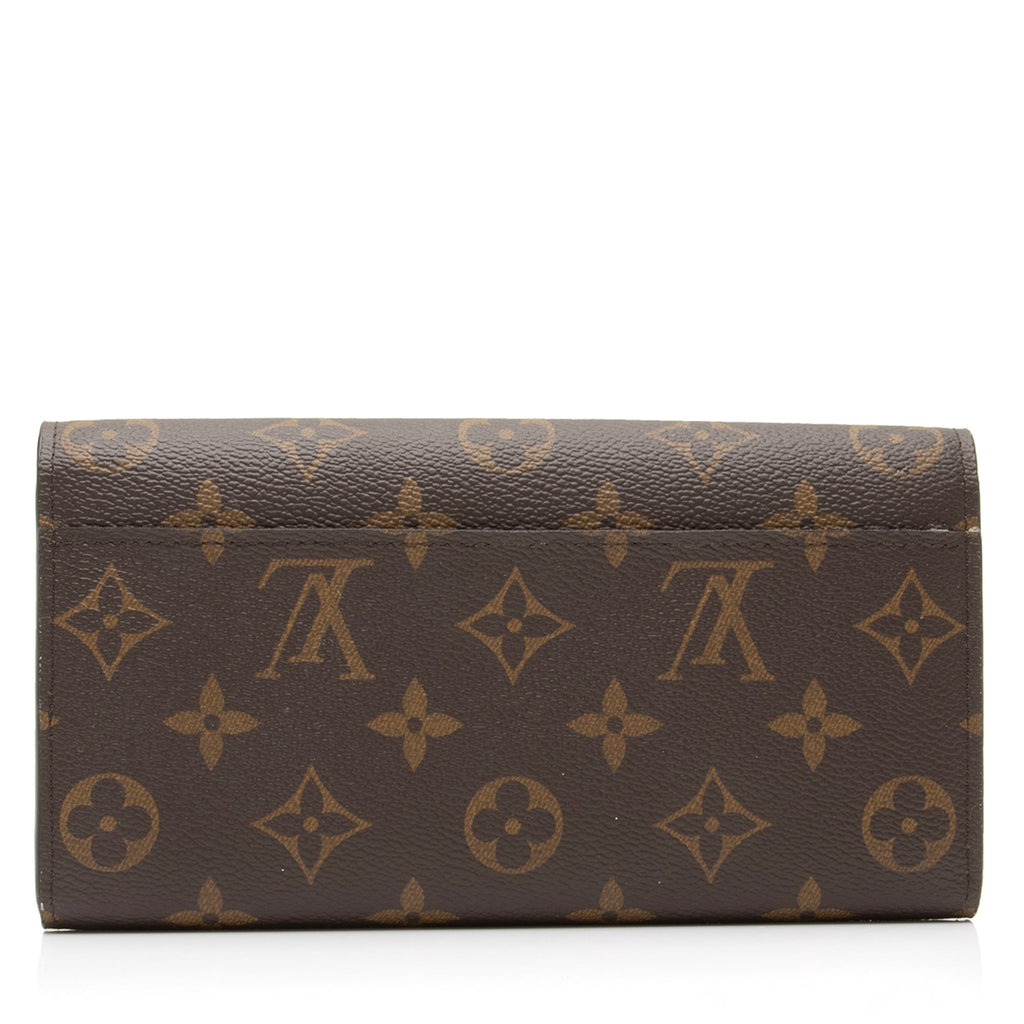 Louis Vuitton Monogram Canvas Sarah Wallet (SHF-fTT2PH)