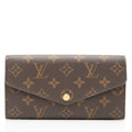 Louis Vuitton Monogram Canvas Sarah Wallet (SHF-fTT2PH)