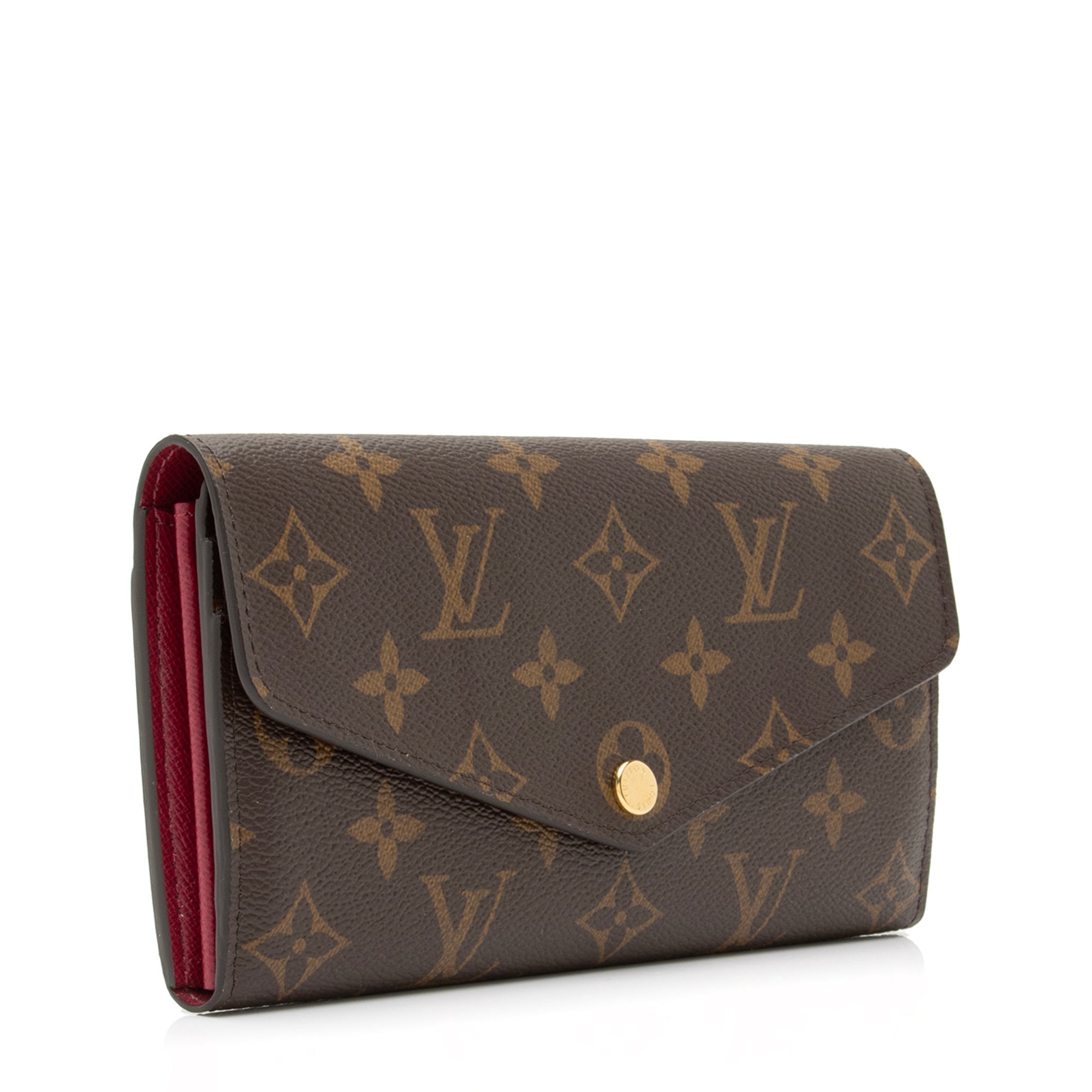 Louis Vuitton Monogram Canvas Sarah Wallet (SHF-fTT2PH)
