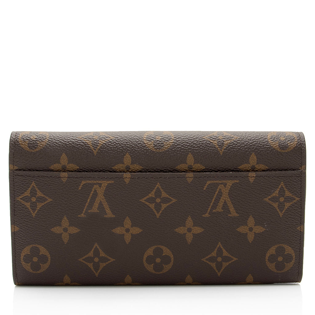 Louis Vuitton Monogram Canvas Sarah Wallet (SHF-hW63Fs)