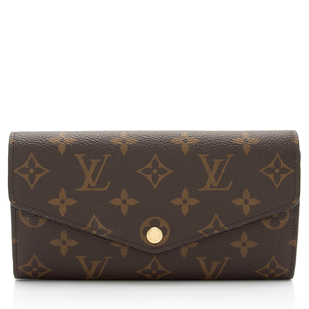 Louis Vuitton Monogram Canvas Sarah Wallet (SHF-hW63Fs)