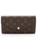 Louis Vuitton Monogram Canvas Sarah Wallet (SHF-hW63Fs)