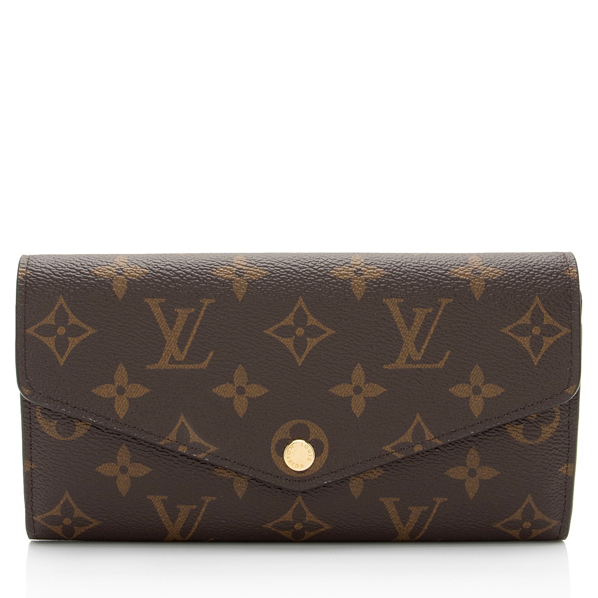 Louis Vuitton Monogram Canvas Sarah Wallet (SHF-hW63Fs)