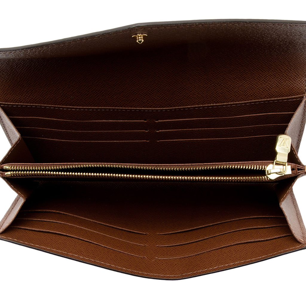 Louis Vuitton Monogram Canvas Sarah Wallet (SHF-hW63Fs)