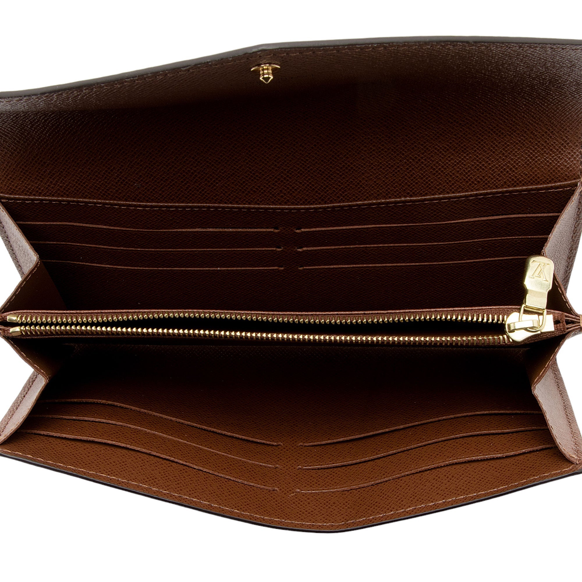 Louis Vuitton Monogram Canvas Sarah Wallet (SHF-hW63Fs)