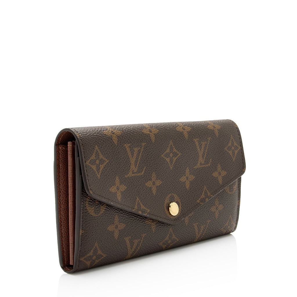 Louis Vuitton Monogram Canvas Sarah Wallet (SHF-hW63Fs)