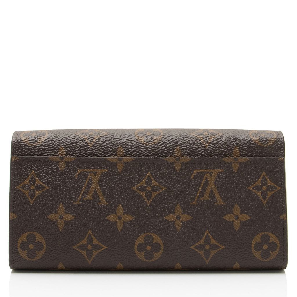 Louis Vuitton Monogram Canvas Sarah Wallet (SHF-VICykF)