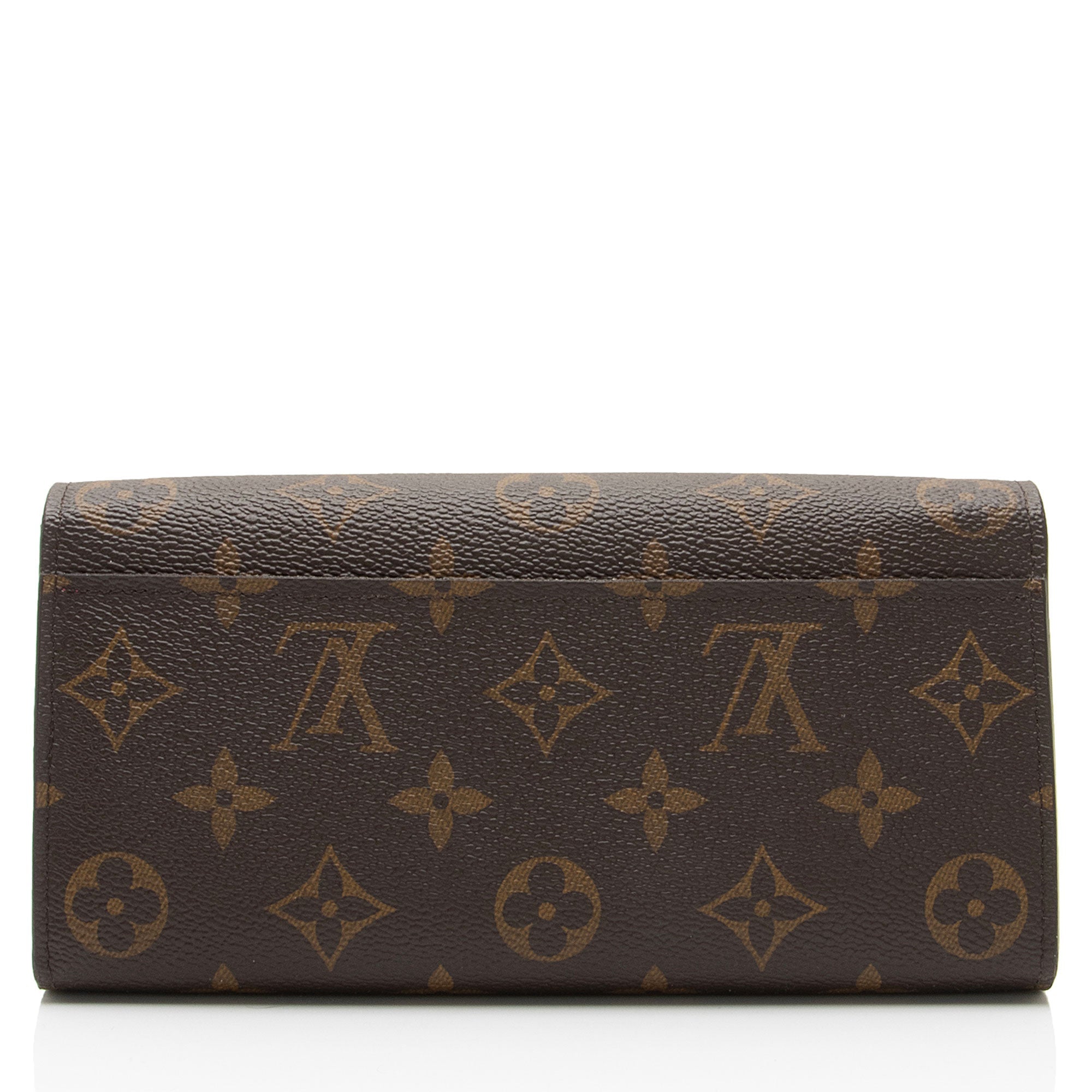 Louis Vuitton Monogram Canvas Sarah Wallet (SHF-VICykF)