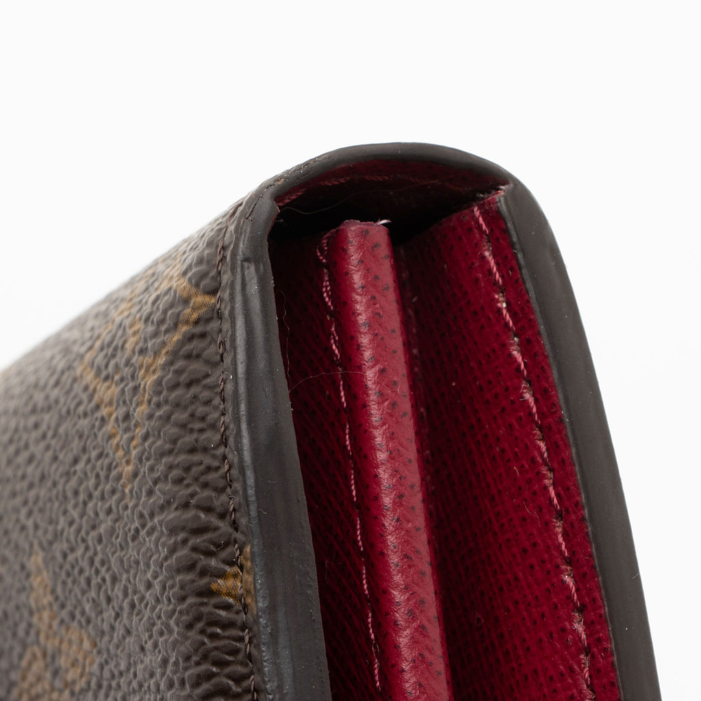 Louis Vuitton Monogram Canvas Sarah Wallet (SHF-VICykF)