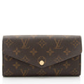 Louis Vuitton Monogram Canvas Sarah Wallet (SHF-VICykF)