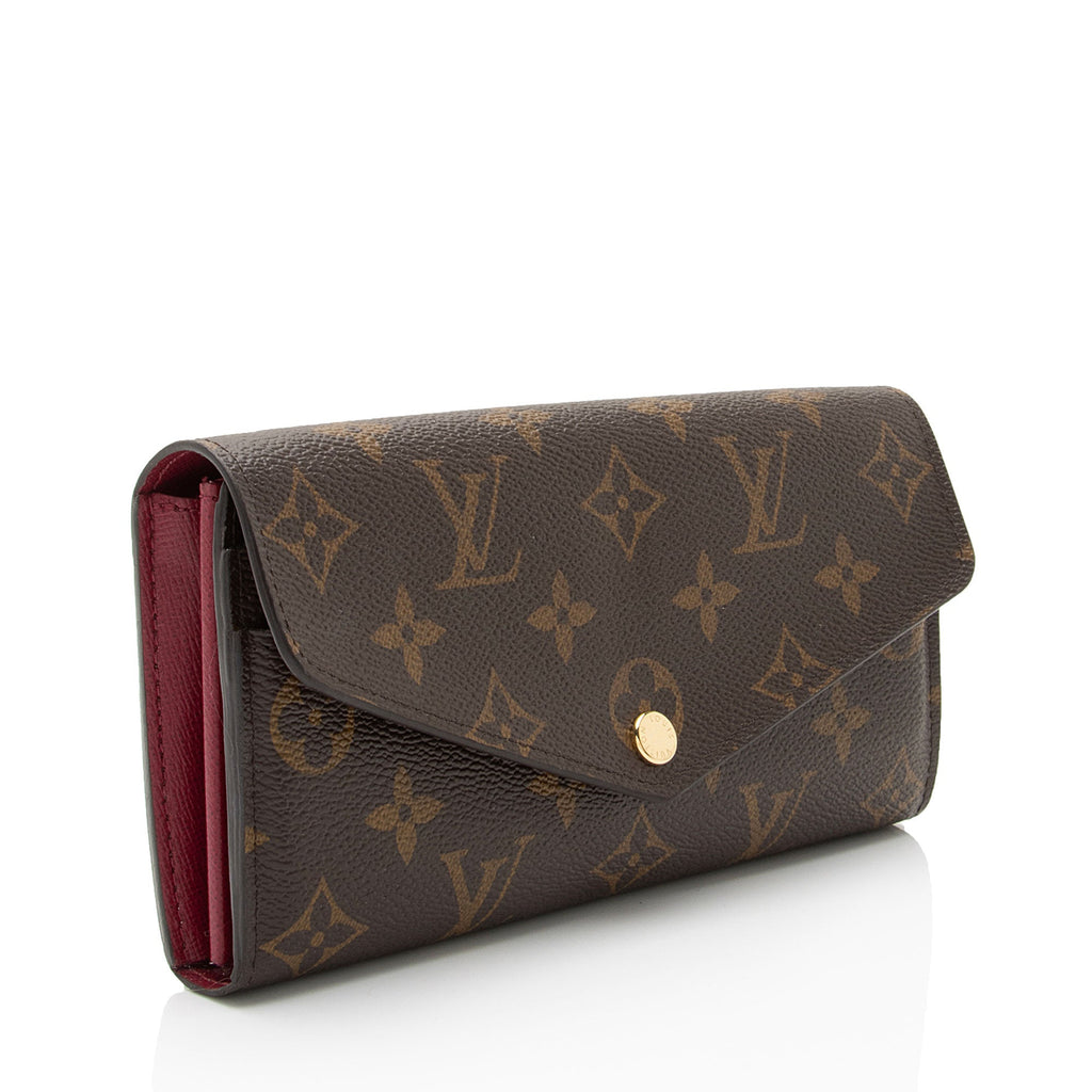 Louis Vuitton Monogram Canvas Sarah Wallet (SHF-VICykF)