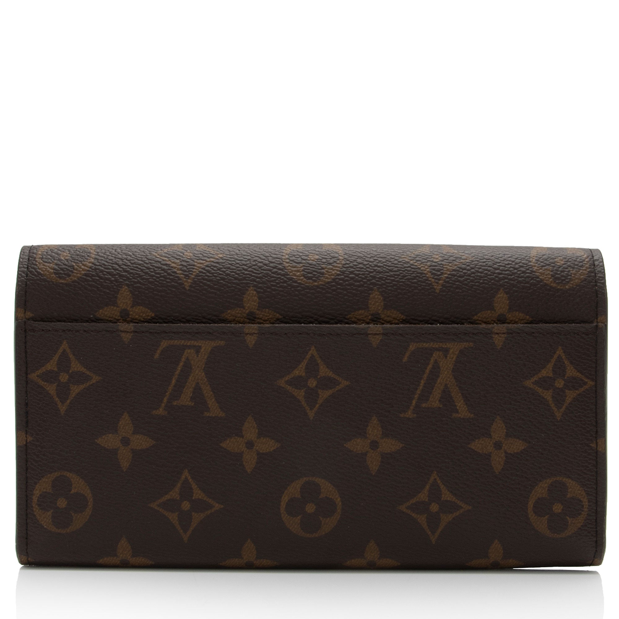 Louis Vuitton Monogram Canvas Sarah Wallet (SHF-F2DtKT)