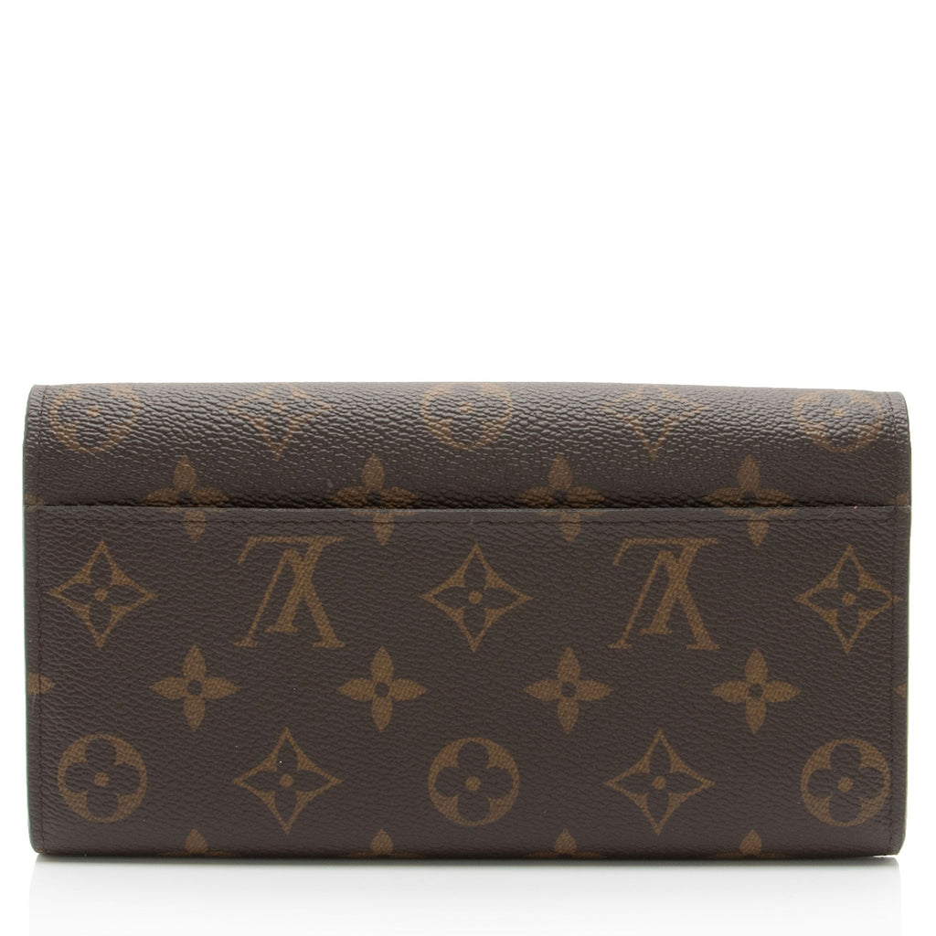 Louis Vuitton Monogram Canvas Sarah Wallet (SHF-fnFJ8W)