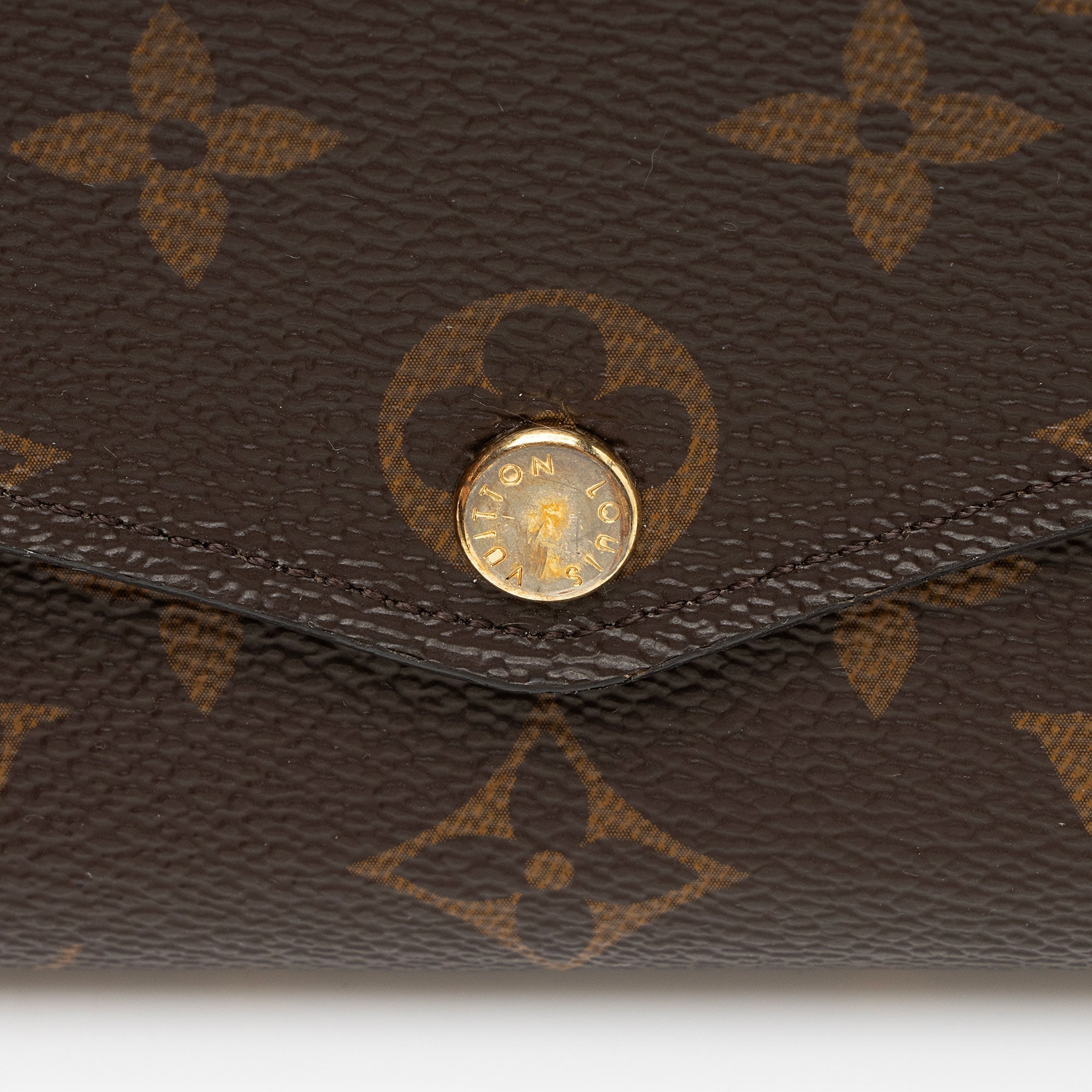 Louis Vuitton Monogram Canvas Sarah Wallet (SHF-fnFJ8W)