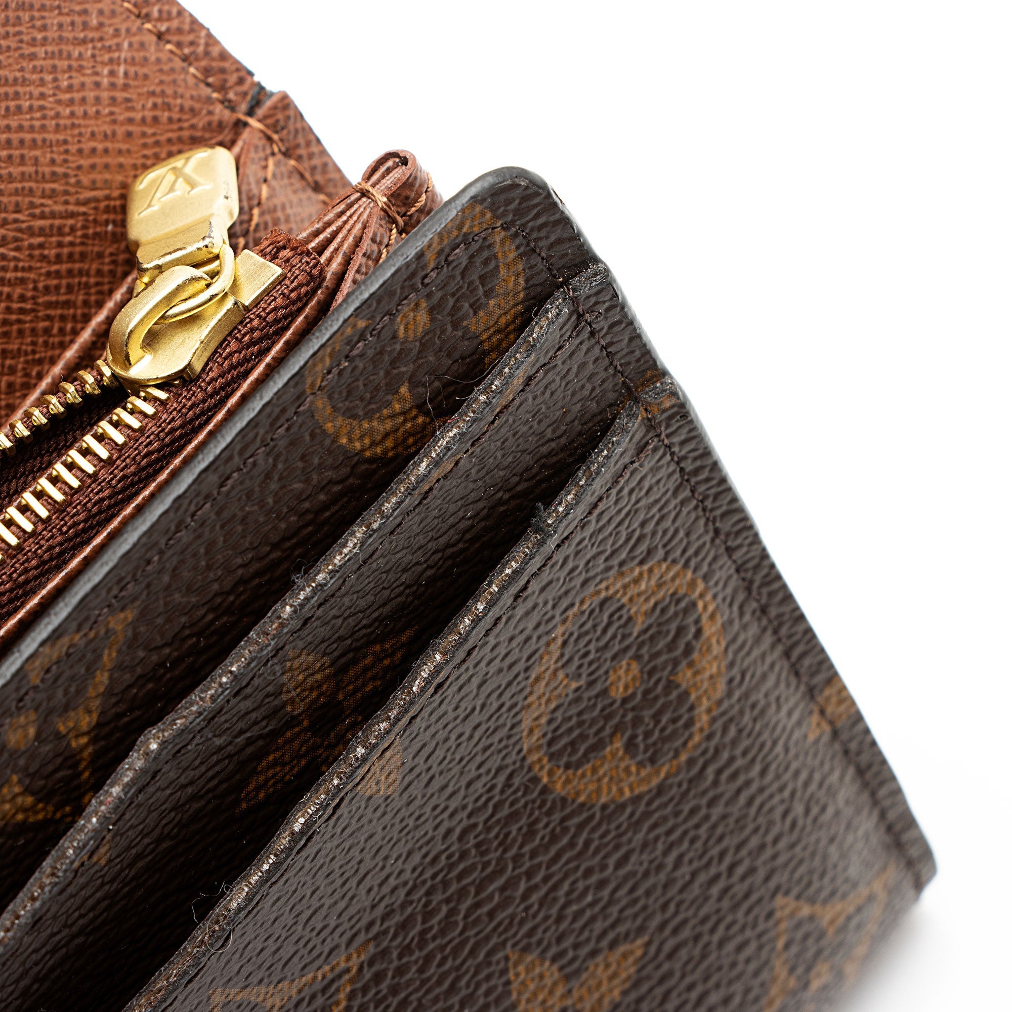 Louis Vuitton Monogram Canvas Sarah Wallet (SHF-fnFJ8W)