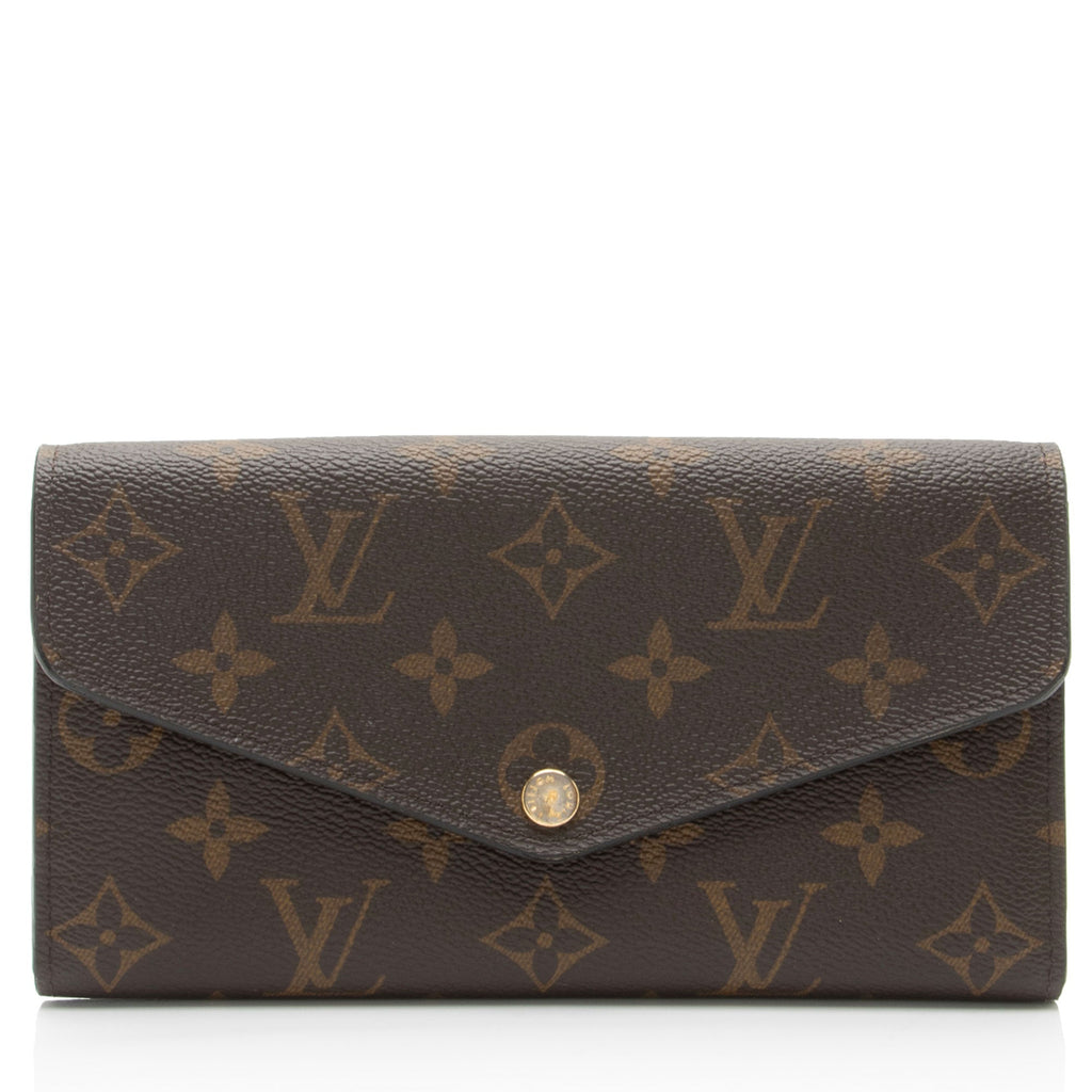 Louis Vuitton Monogram Canvas Sarah Wallet (SHF-fnFJ8W)