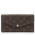 Louis Vuitton Monogram Canvas Sarah Wallet (SHF-fnFJ8W)
