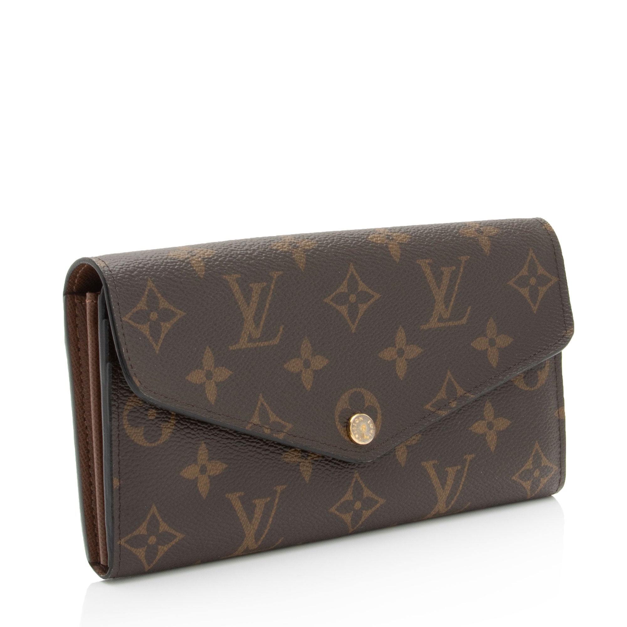 Louis Vuitton Monogram Canvas Sarah Wallet (SHF-fnFJ8W)