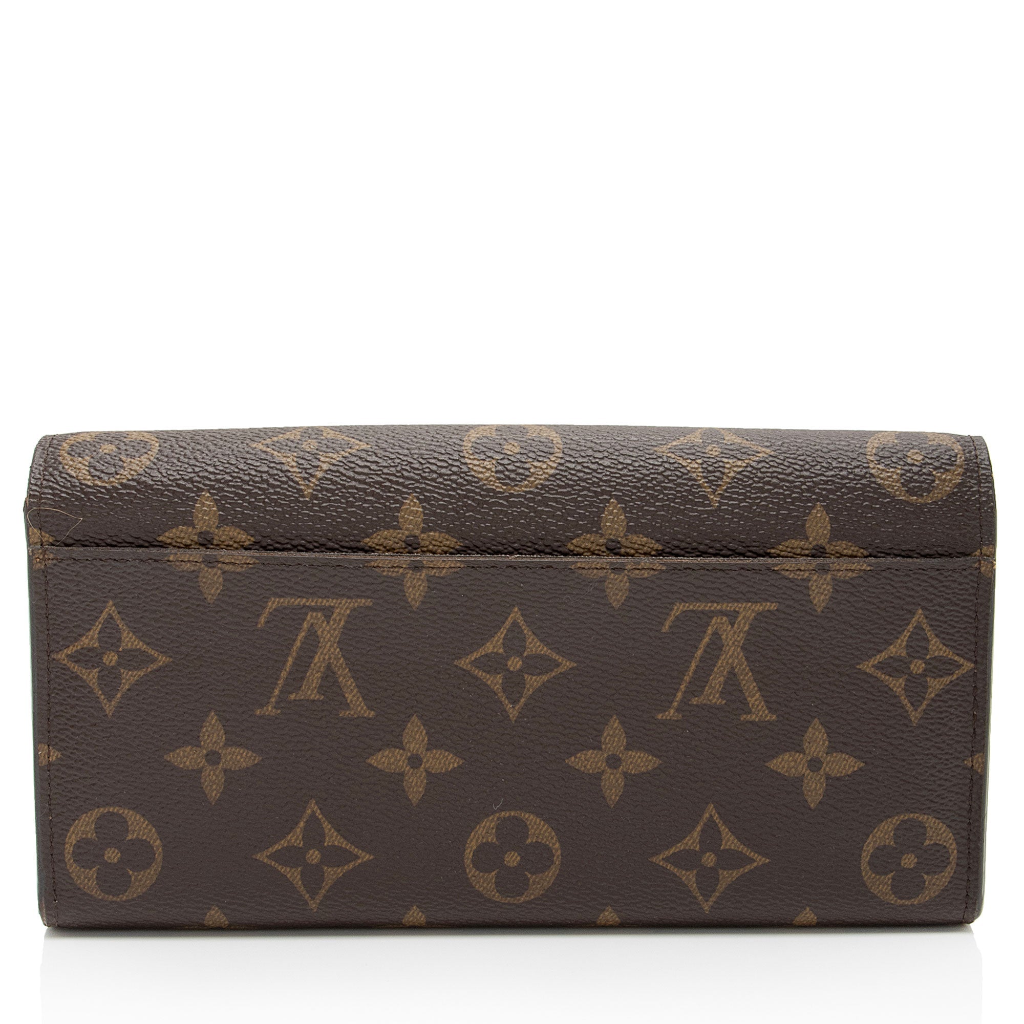 Louis Vuitton Monogram Canvas Sarah Wallet (SHF-2bgdjk)