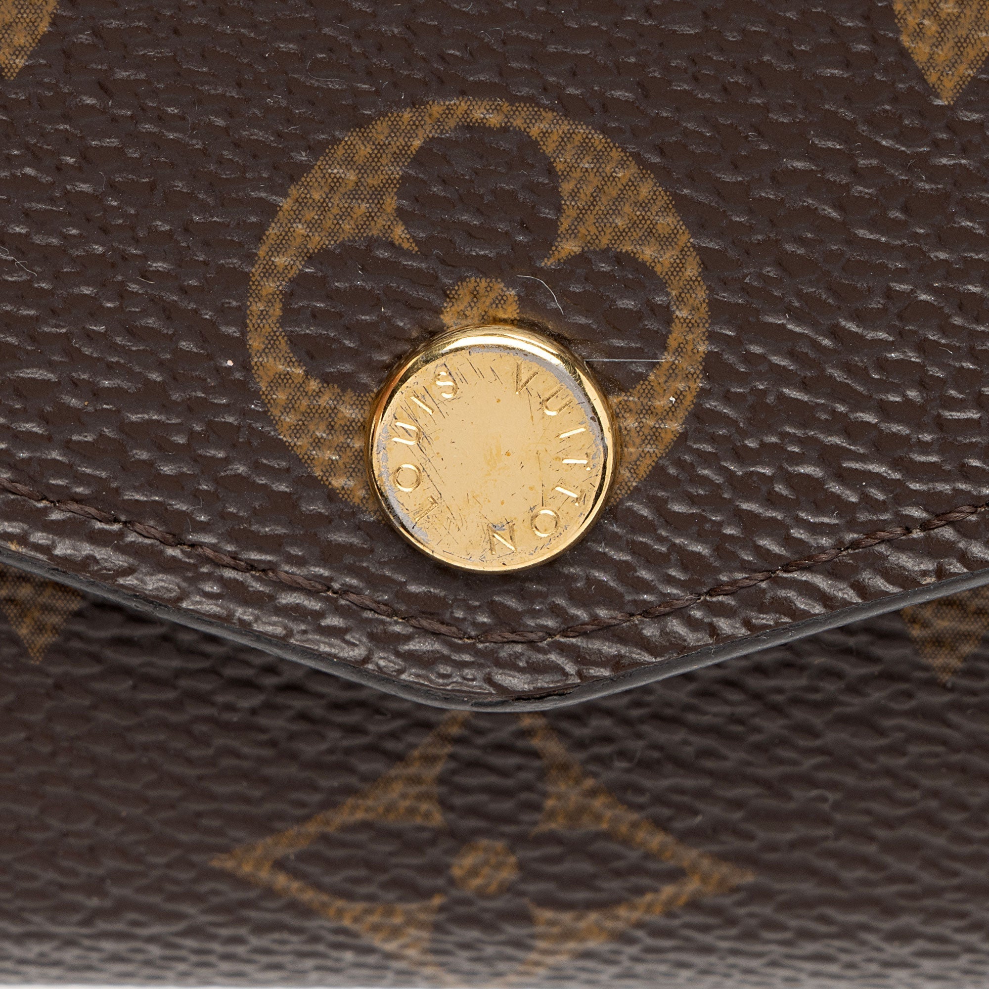 Louis Vuitton Monogram Canvas Sarah Wallet (SHF-2bgdjk)