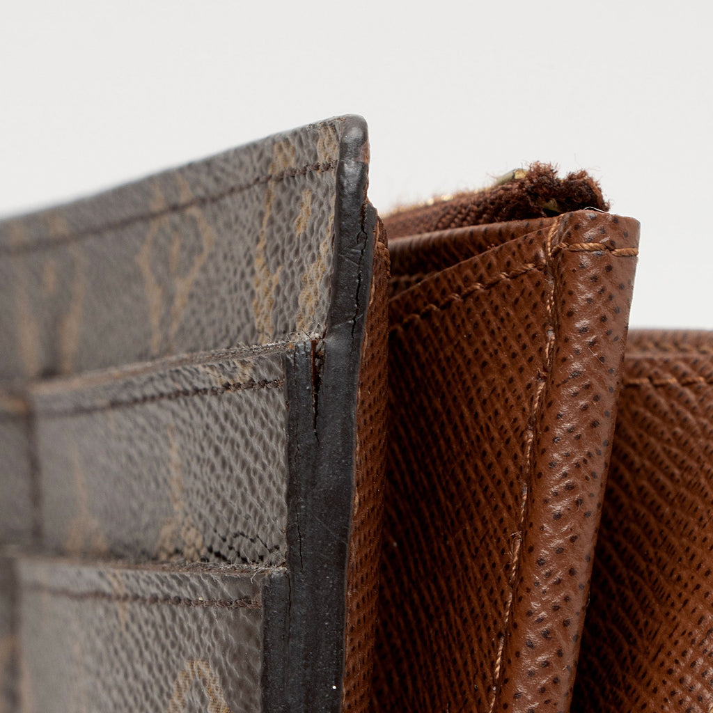 Louis Vuitton Monogram Canvas Sarah Wallet (SHF-2bgdjk)