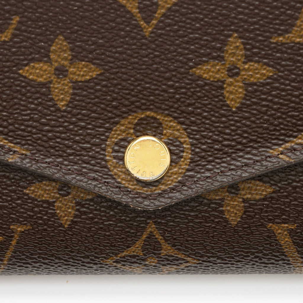 Louis Vuitton Monogram Canvas Sarah Wallet (SHF-bewVPW)