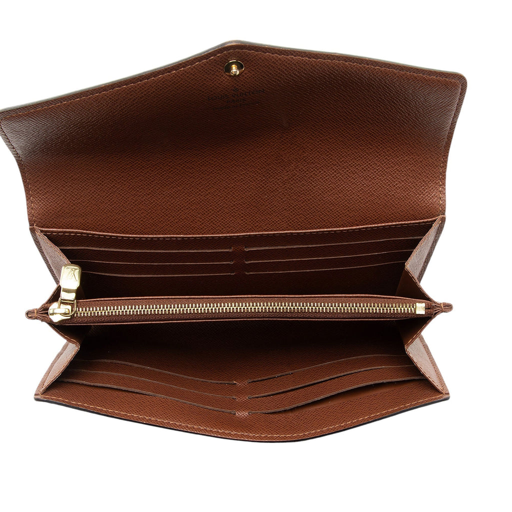 Louis Vuitton Monogram Canvas Sarah Wallet (SHF-bewVPW)