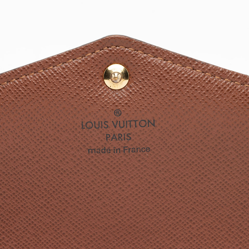 Louis Vuitton Monogram Canvas Sarah Wallet (SHF-bewVPW)
