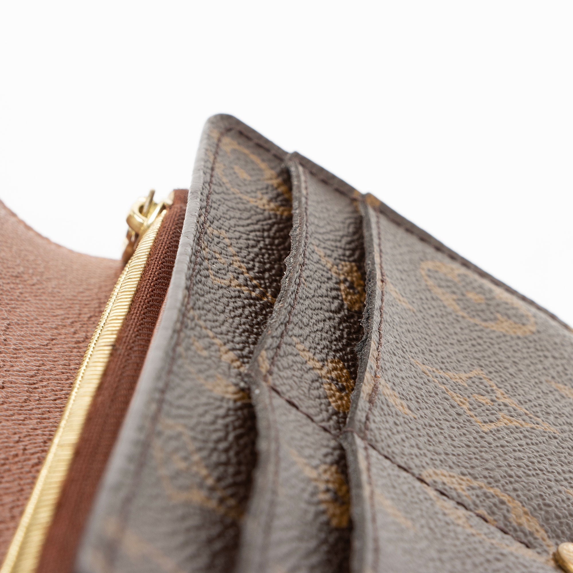 Louis Vuitton Monogram Canvas Sarah Wallet (SHF-liv2yH)