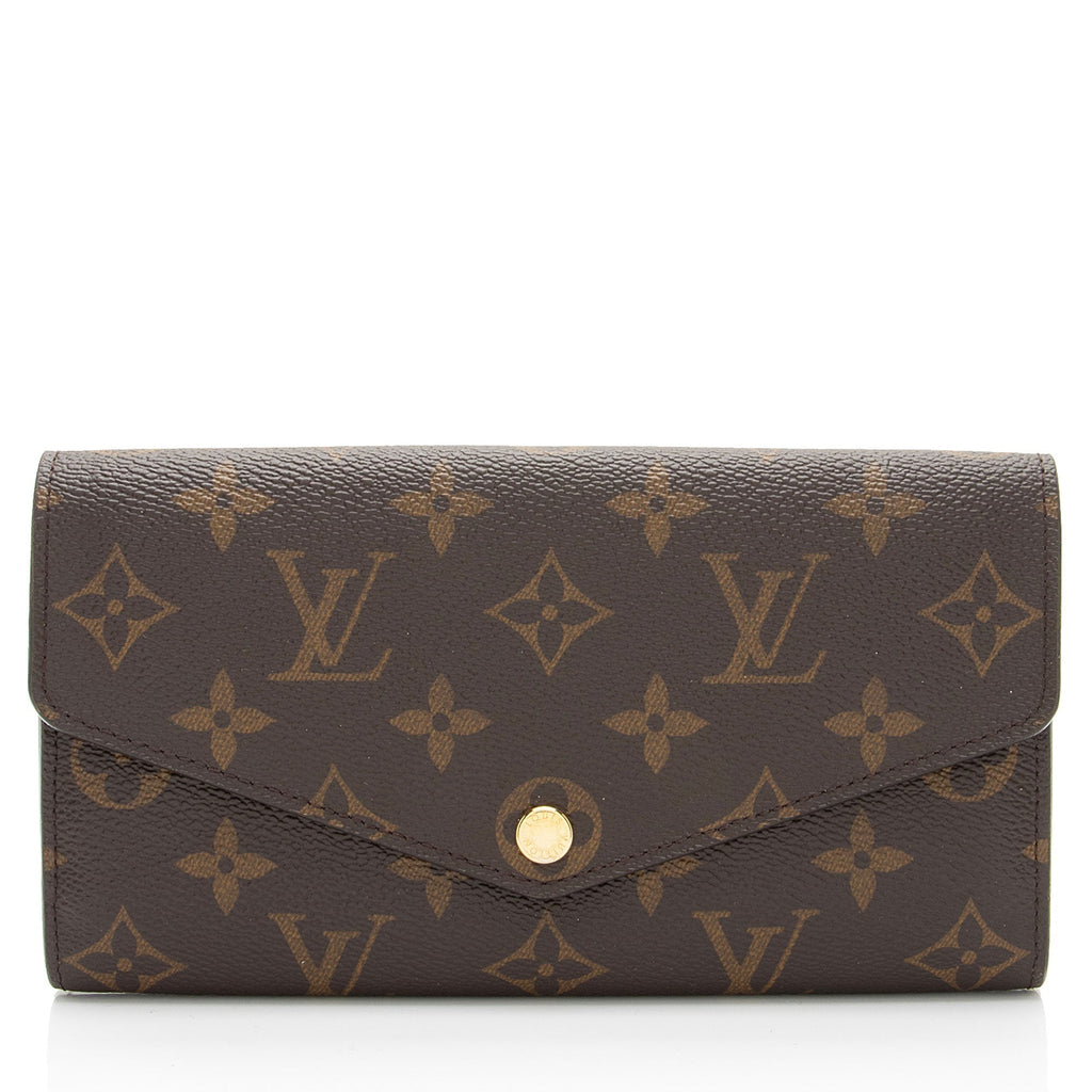 Louis Vuitton Monogram Canvas Sarah Wallet (SHF-liv2yH)