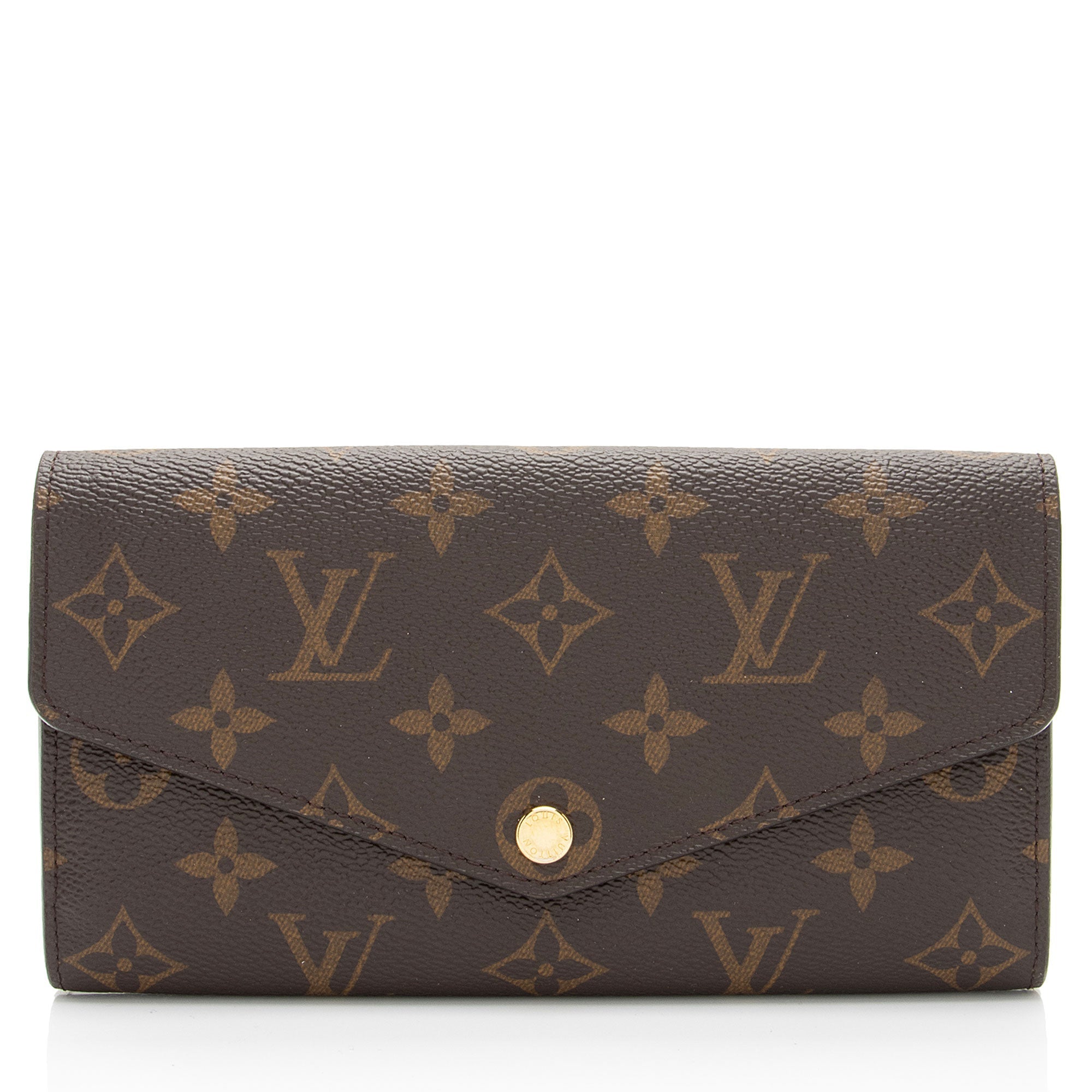 Louis Vuitton Monogram Canvas Sarah Wallet (SHF-liv2yH)