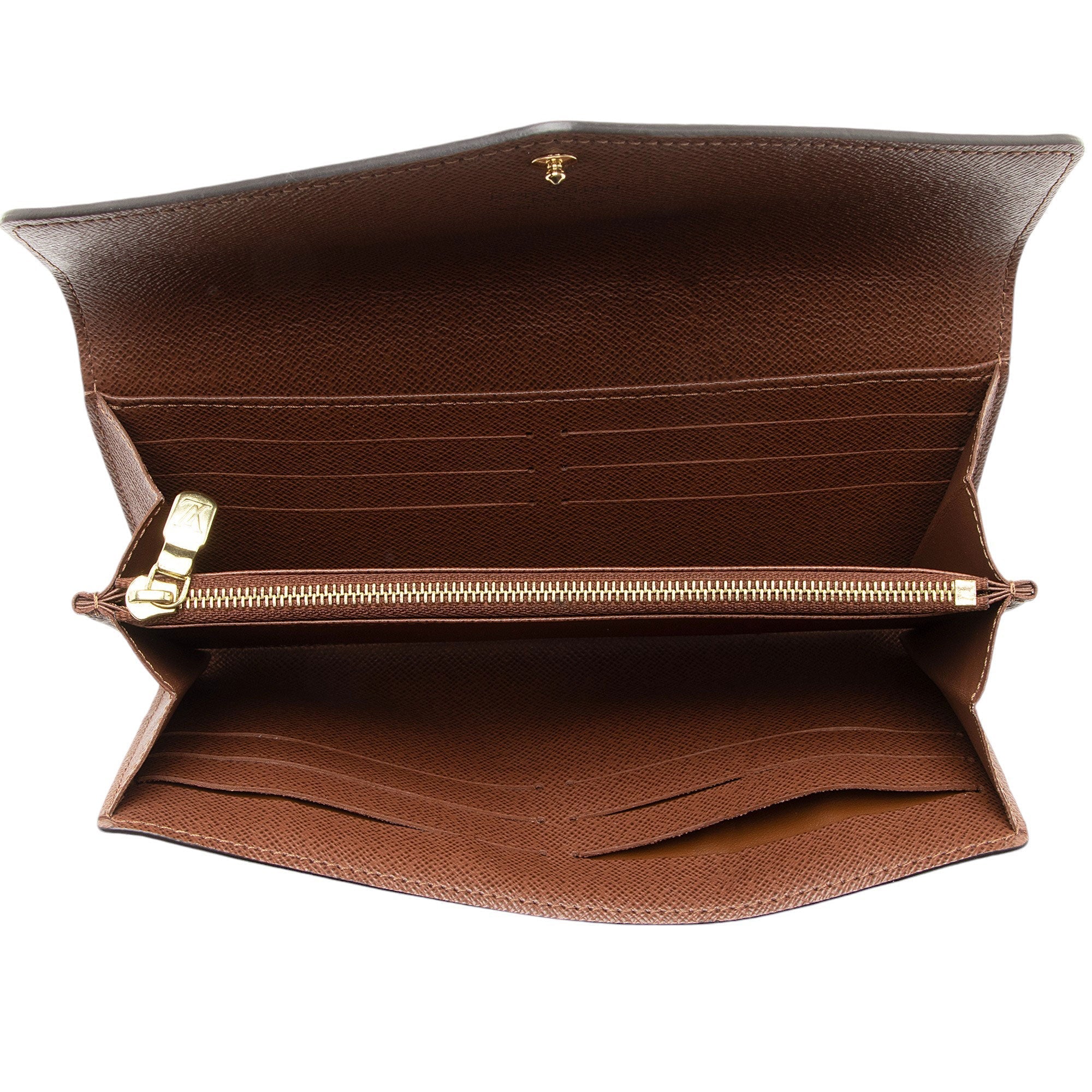 Louis Vuitton Monogram Canvas Sarah Wallet (SHF-liv2yH)