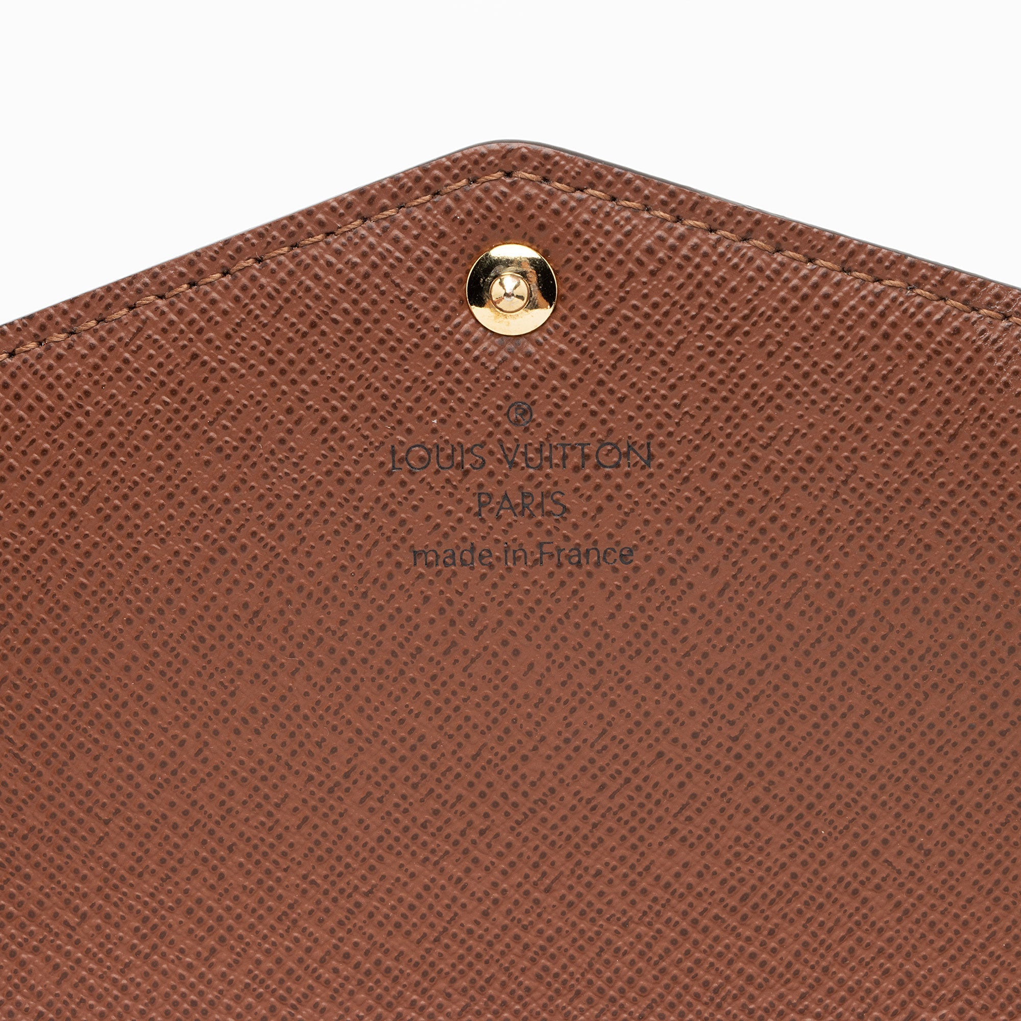 Louis Vuitton Monogram Canvas Sarah Wallet (SHF-liv2yH)