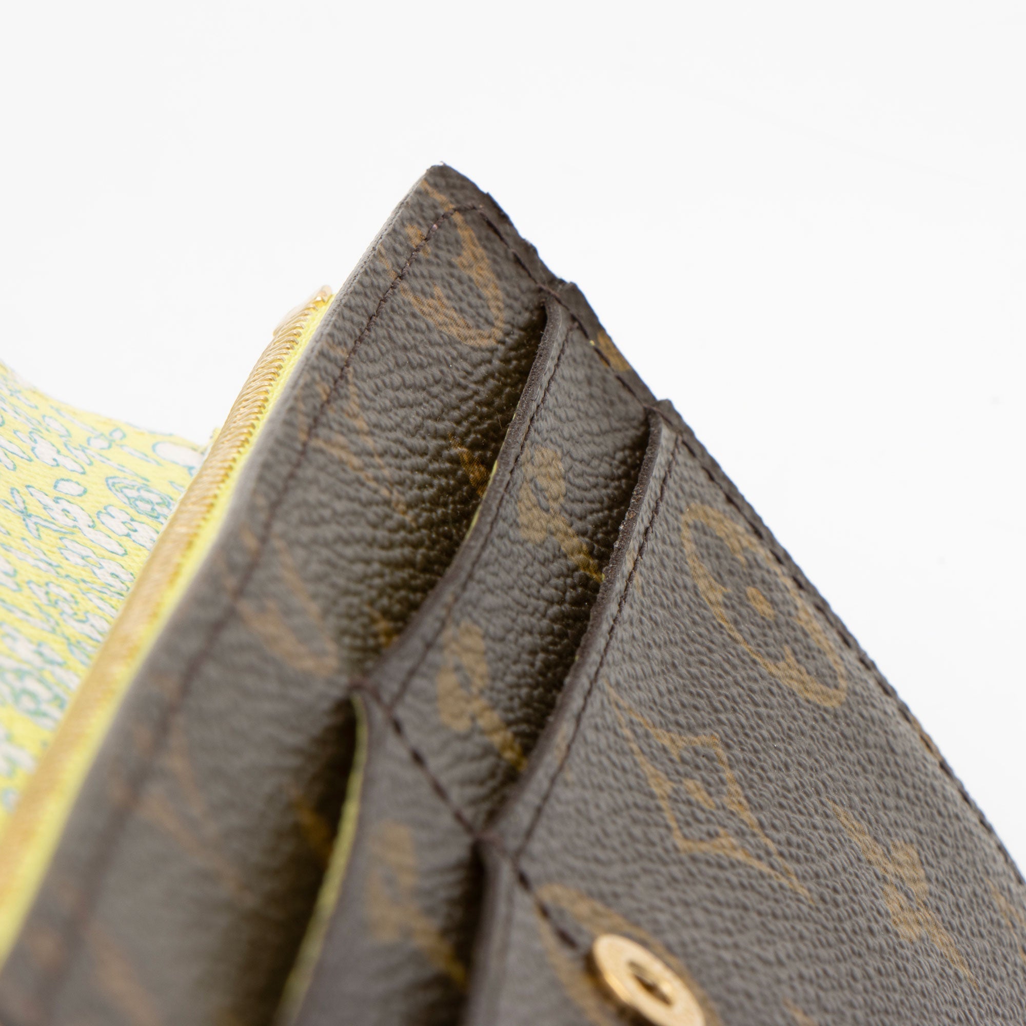 Louis Vuitton Monogram Canvas Sarah Wallet (SHF-ij9MfR)